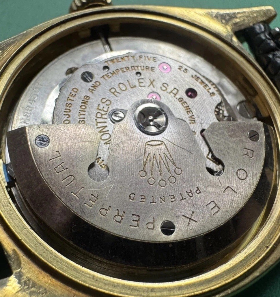 Rolex Day-Date 18k vintage Rolex 1958-59 Ref. 6611 running great