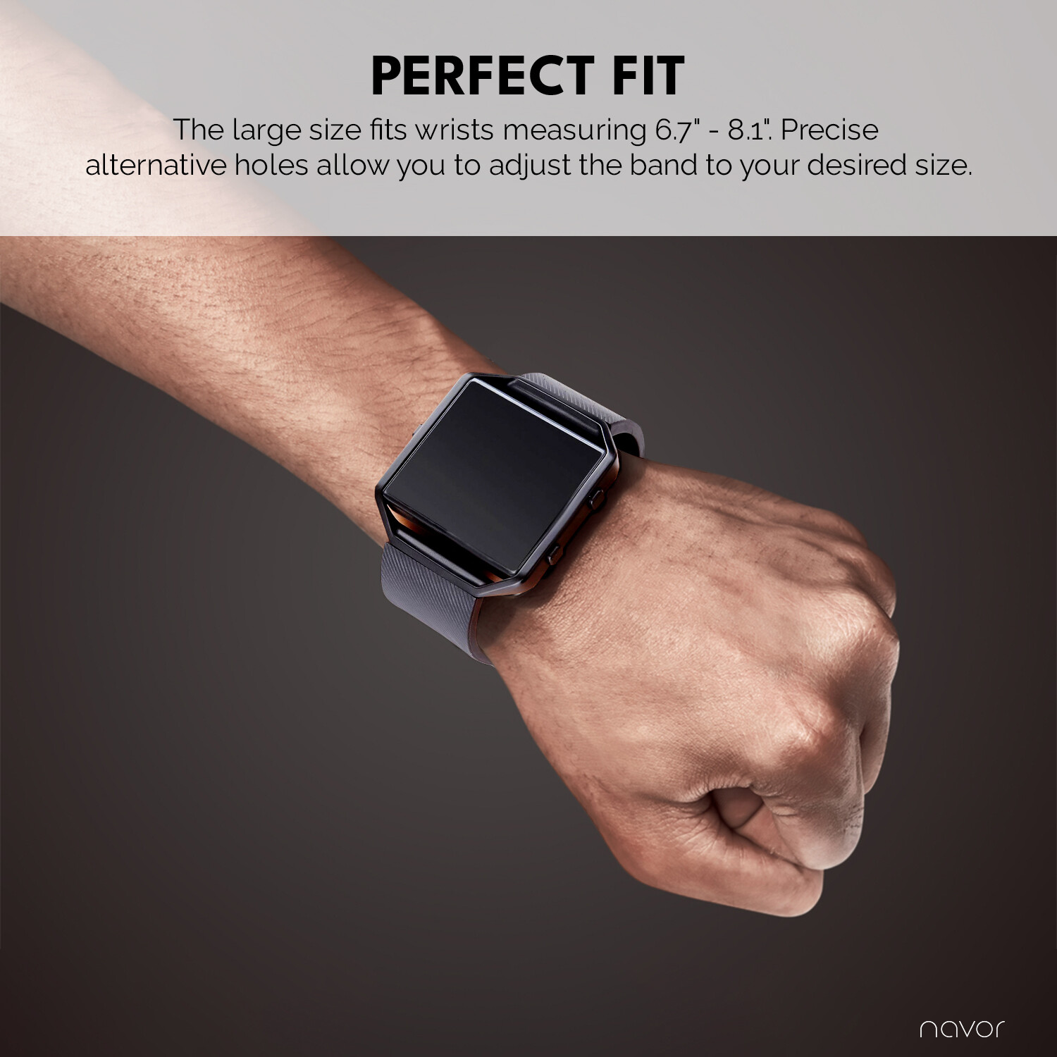 For Fitbit Blaze Smart Fitness Soft Silicone Adjustable Strap Bands and Frame