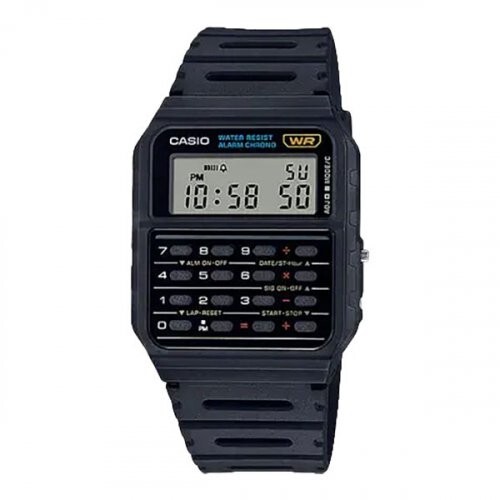 Casio Mens Watch CA-53W-1Z CA-53 Casio Retro Men Calculator Original New