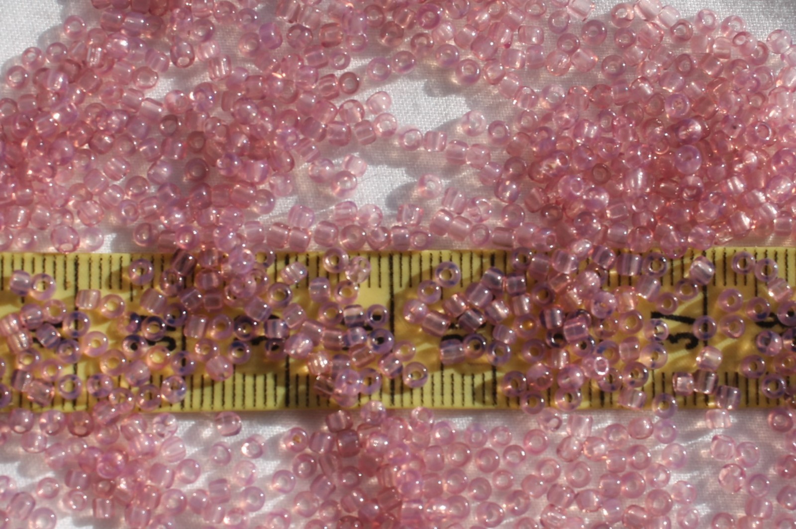 10/0 Vintage French Opal Pink #1 Glass Seed Beads Jewelry Crafts/1oz Limited!!!