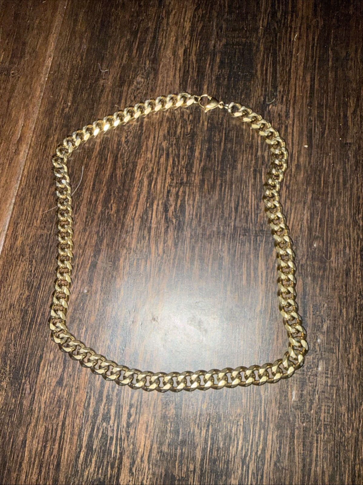 Copper Zinc 18” Gold Chain Rope Necklace