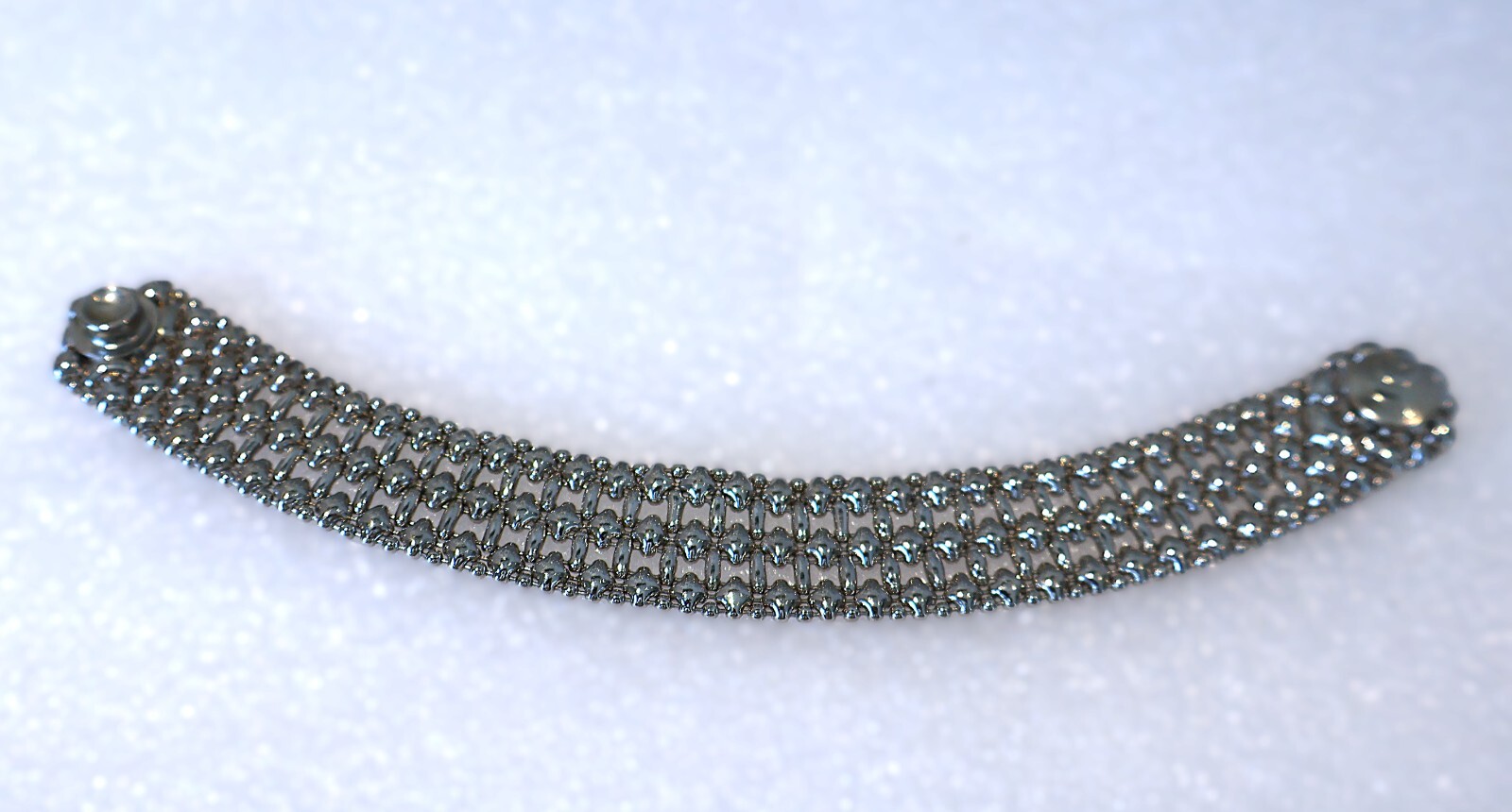 Sergio Gutierrez Bracelet TB36 Liquid Metal AS Antique Silver Finish 7″ B86