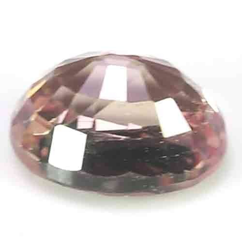 EXCEPTIONAL NATURAL AFGHANISTAN VIVID PINKISH ORANGE COLOR SAPPHIRE GEM – OVAL C