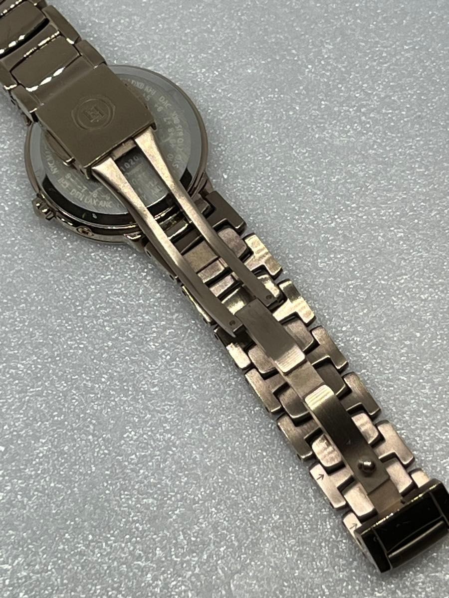 Citizen Exceed ES9322-57W H060 Solar Radio Titanium Mother-of-Pearl Ladies