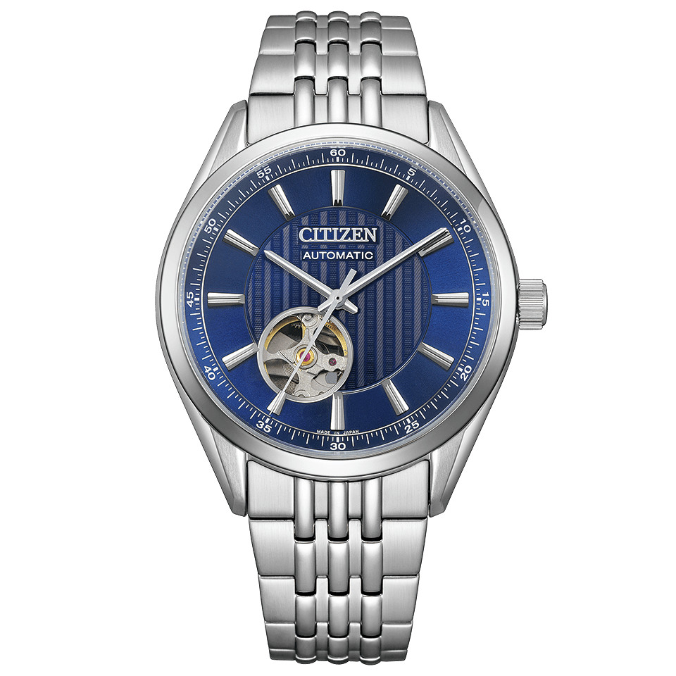 CITIZEN COLLECTION NH9110-90L Mechanical Automatic Watch Blue Dial 40mm