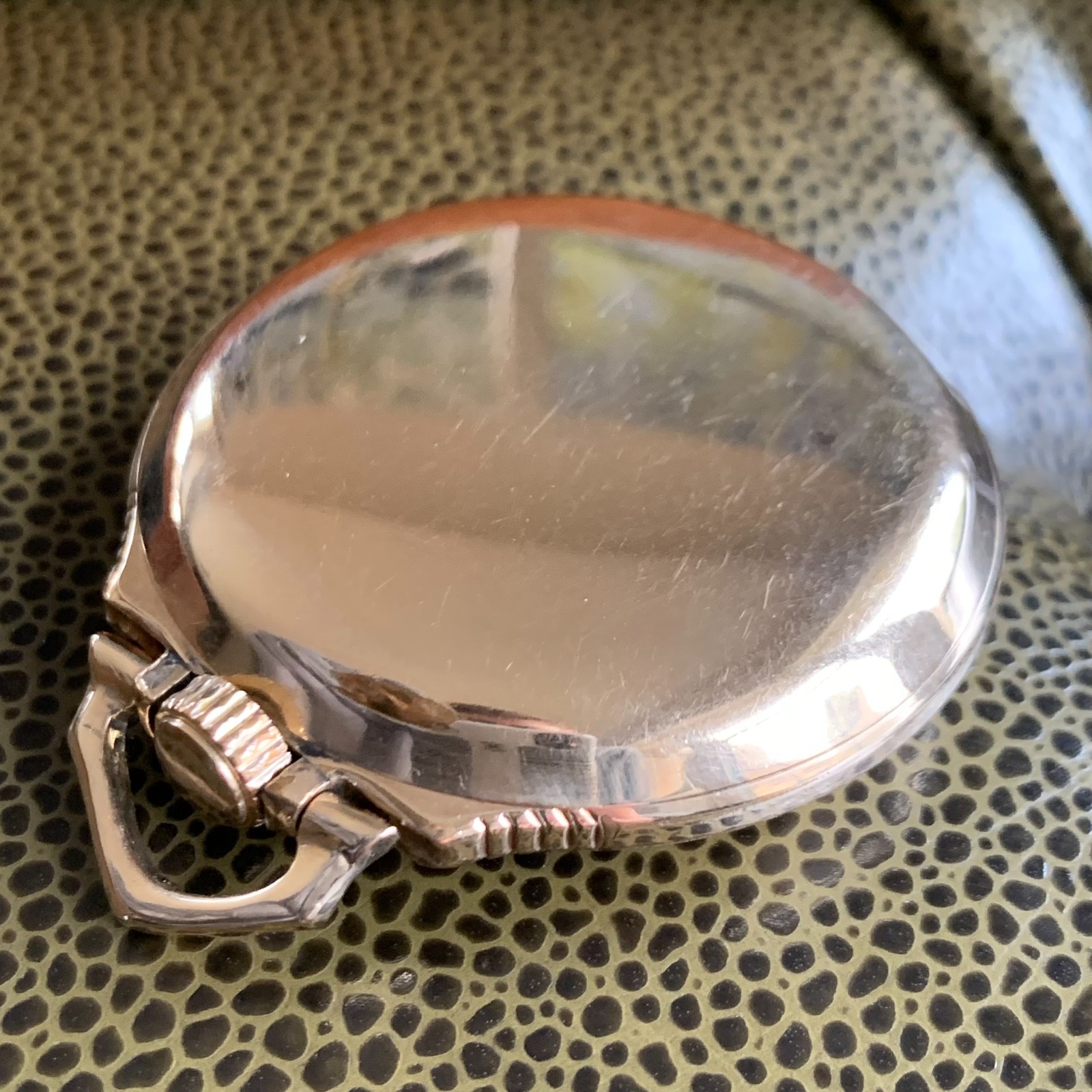 1926 Illinois Grade Bunn Type III 60hr. Sunray Damaskeening 16S 19J Pocket Watch