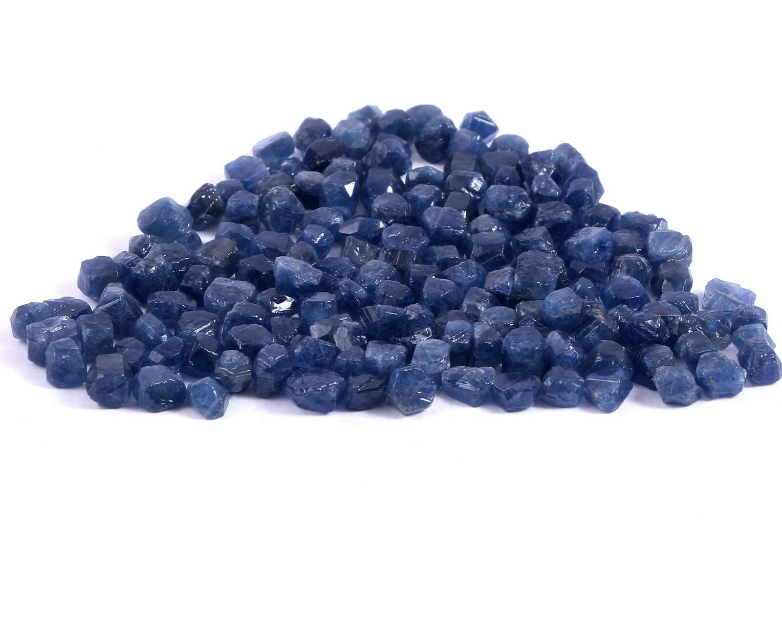 100.00% Natural Burma Blue Sapphire Loose Unheated Rough Gemstone Lot Raw 100 Ct