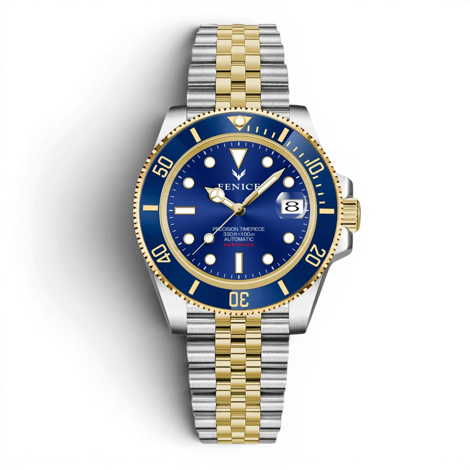 Phoenix Subtrack Imperium Blue 10ATM Automatic Watch with Miyota Movement