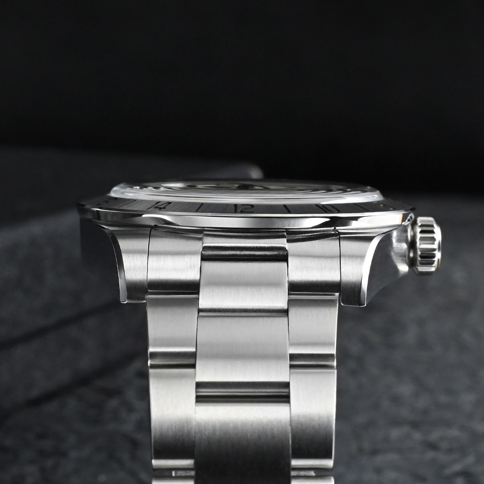 SAN MARTIN SN0054-G-C BB GMT Automatic Stainless Steel 39mm 10ATM Sport’s Watch