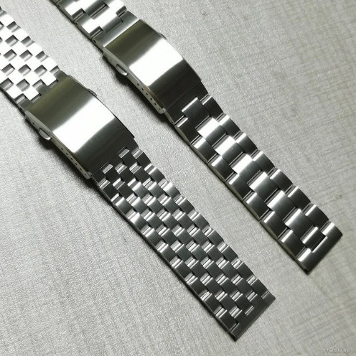 18mm 20mm 22mm Adjustable Ratchet Buckle 316L Stainless Steel Watch Strap Clasp
