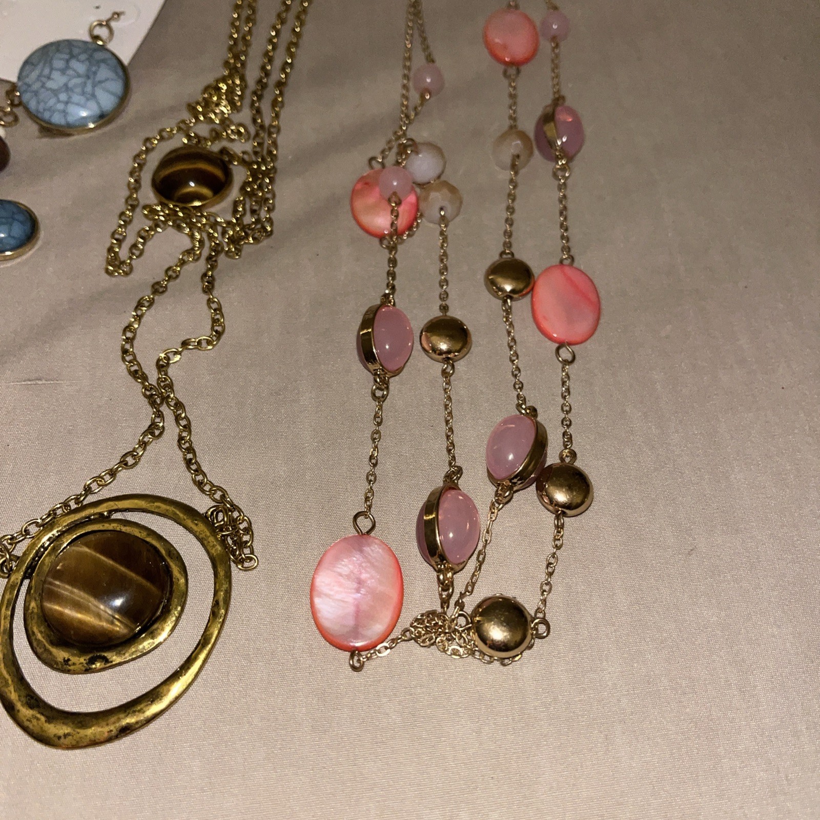 ❤️VTG LOT OF 4 NOS ASHLEY COOPER COLLECTIONS NECKLACES & EARRINGS * BONUS*