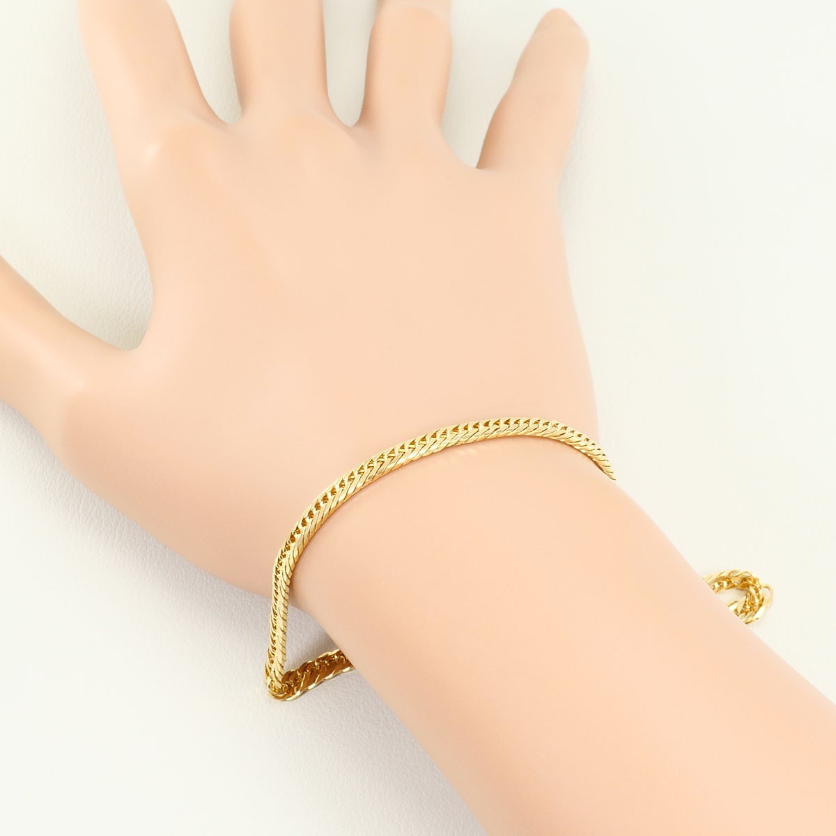 Kihei Kihei K18 18k gold bracelet 10.4g 23cm Free shipping Used
