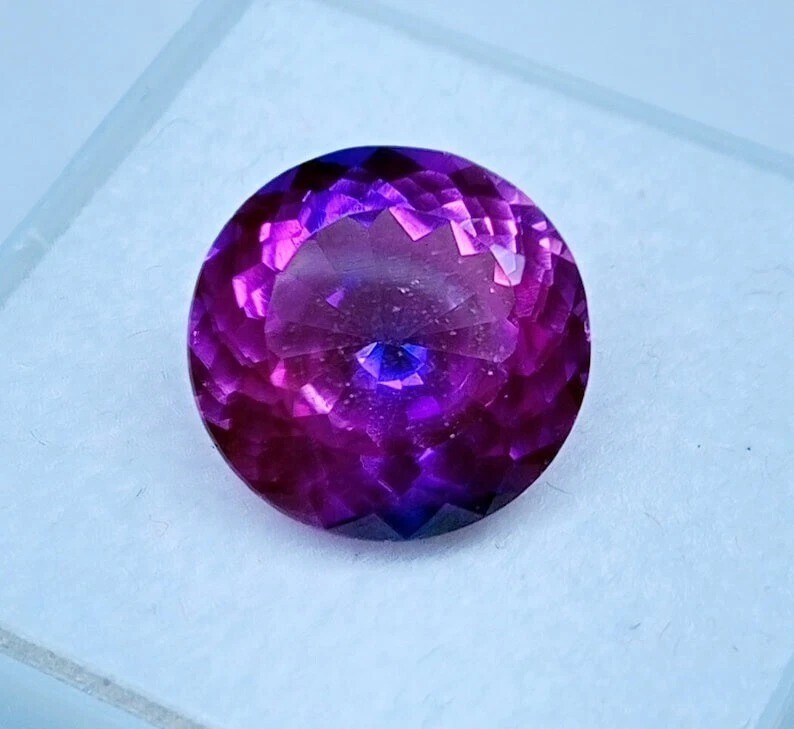 Rare Purple Tanzanite 5-7 Ct Round AAA+ Certified Loose Gem Natural