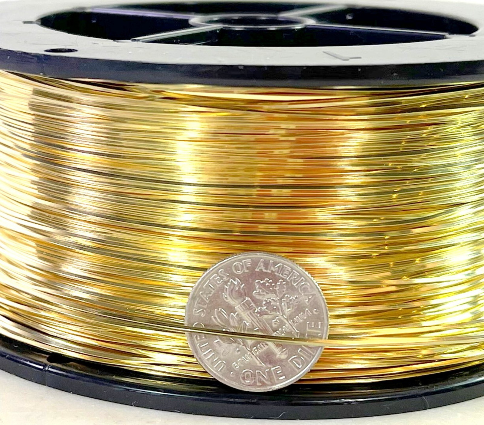 Brass Wire, 22 Gauge, Dead Soft, SQUARE Brass Jewelry Wire, 20 Feet, 035