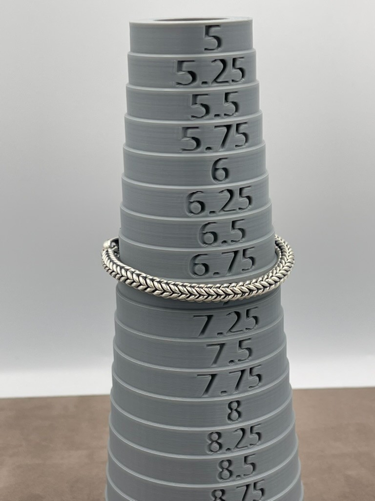 David Yurman Chevron Bead Bracelet 6mm Sterling Silver Size S