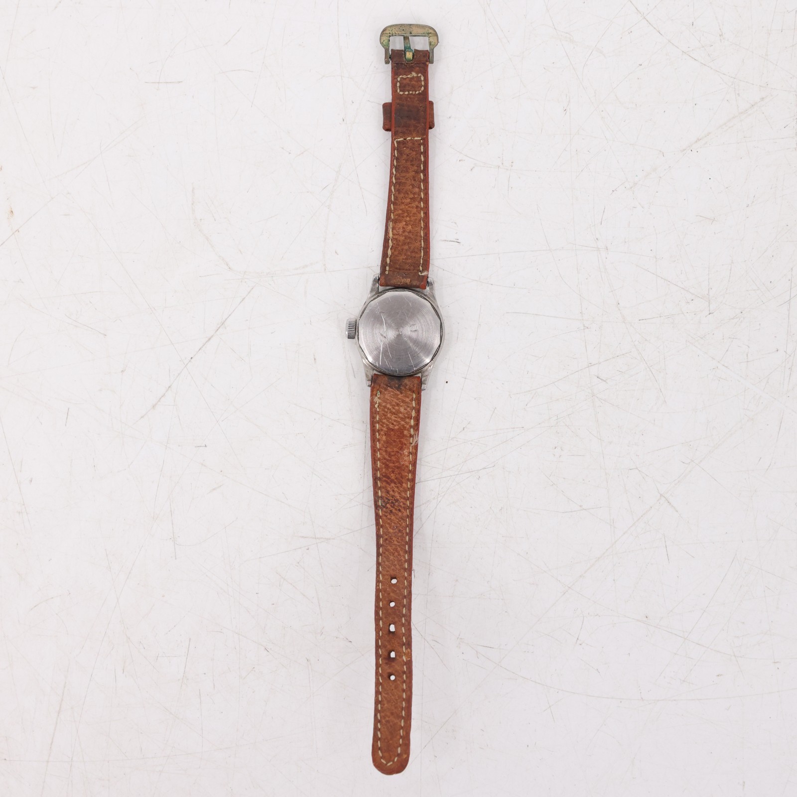 Vintage Girard Perregaux Military Style Watch 1940s Swiss Made Sub Second 28mm
