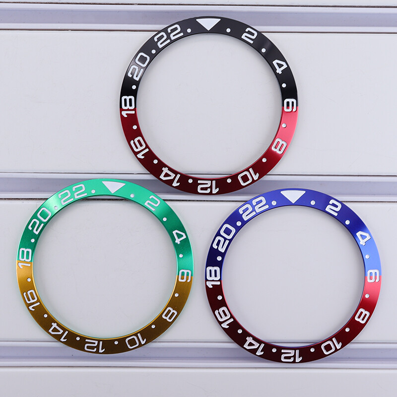 38mm Ceramic Bezel Insert Replacement Modify gmt Mods For NH34 35 36 38 Movement