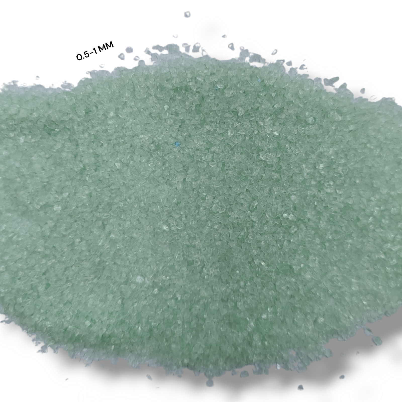 Crushed Opaque Blue Hydro Quartz Crushed Gemstone Coarse All Size For Inlays