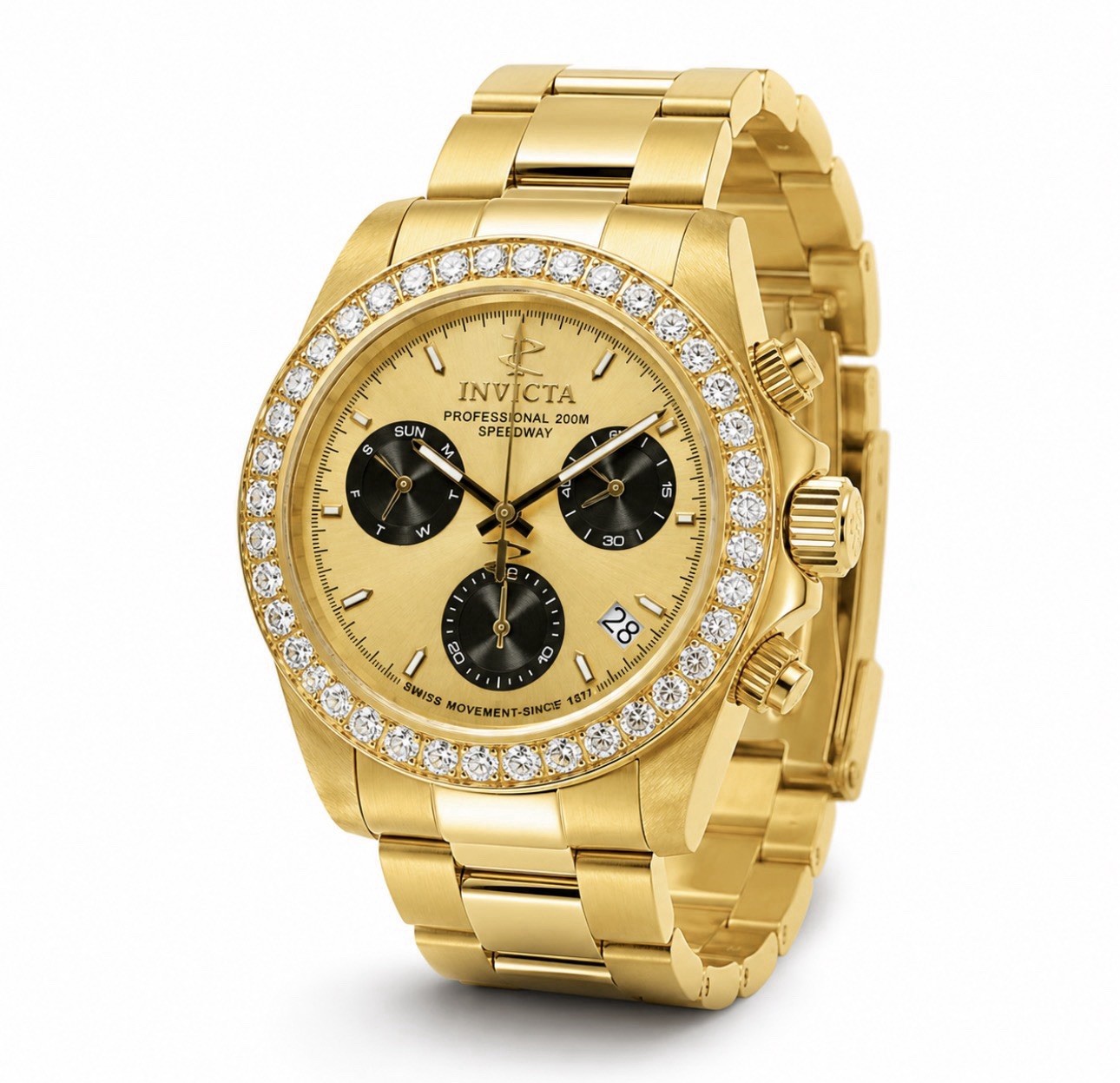 🔥💎Invicta Elite Diamond Speedway Prestige 4.0 Carat Certified SWISS Z60 51102