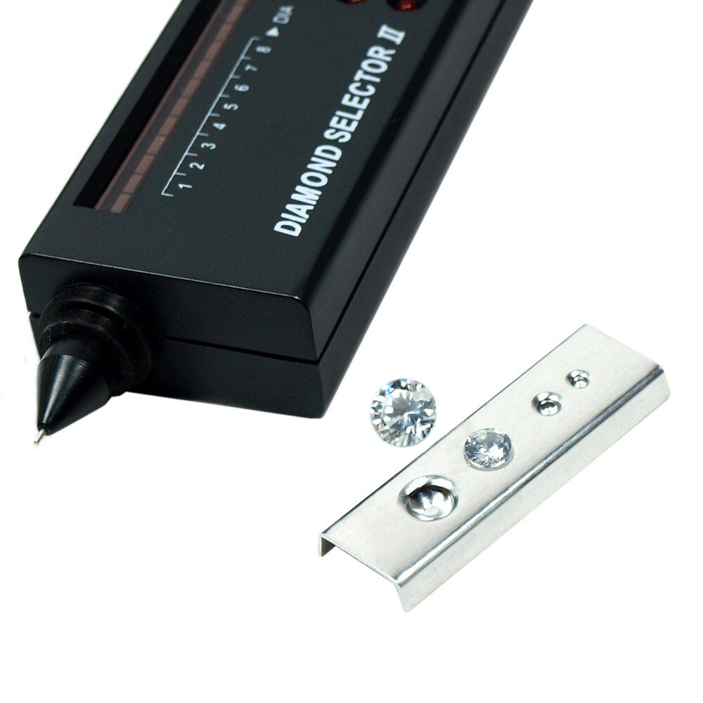 Diamond Selector II Tester & Moissanite Tester Gemstone Jewelry Tool Set w/cases