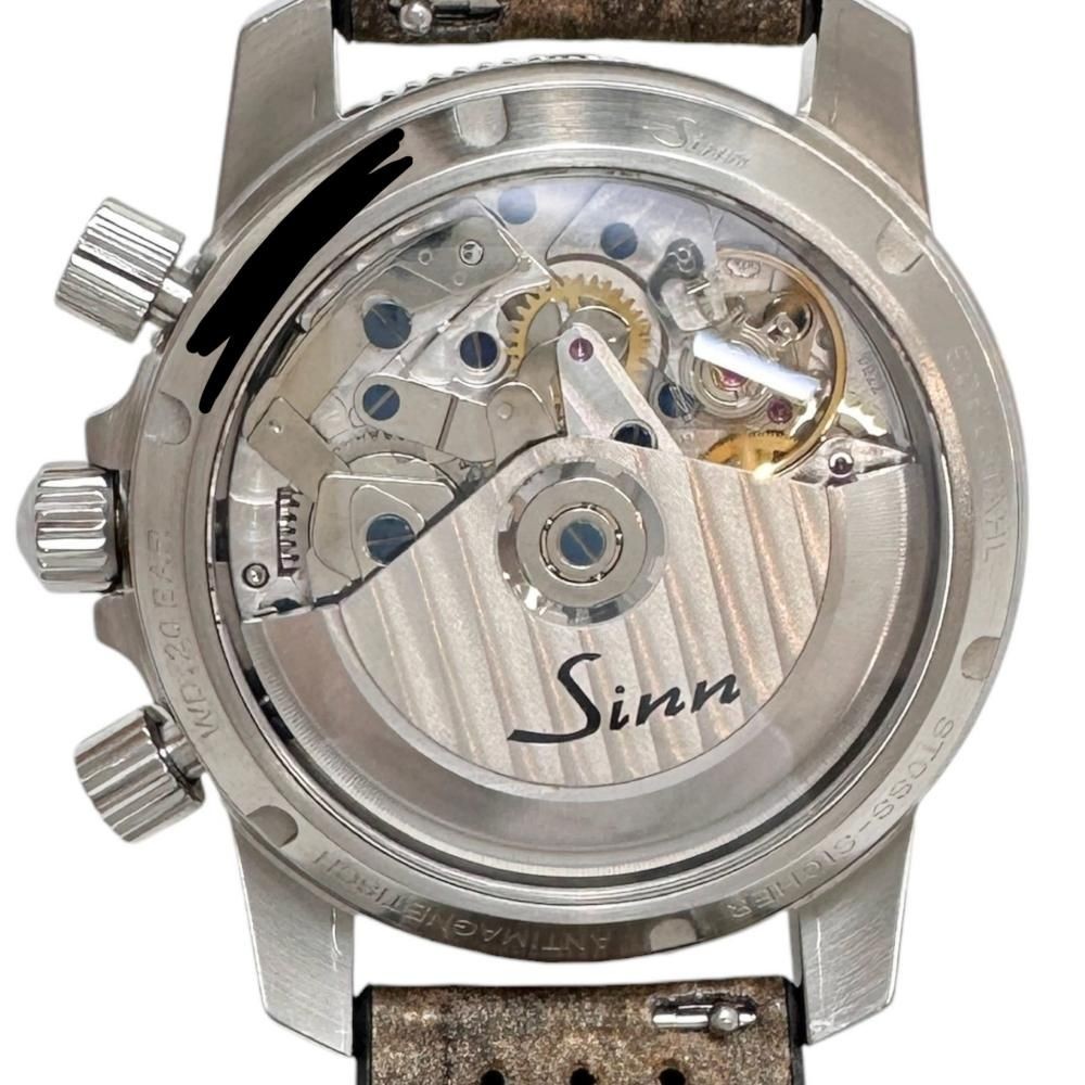 Sinn 103.B.SA.AUTO Automatic Instrument Watch 41mm Skeleton Back Box Analog