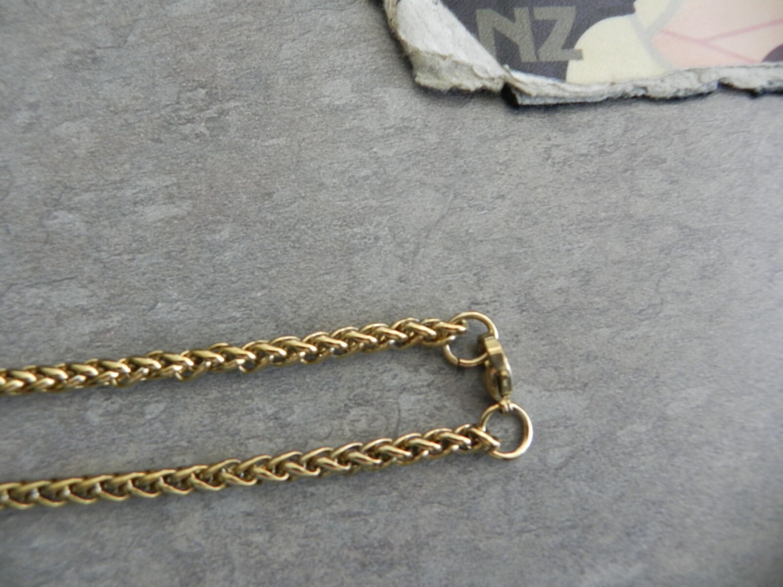 gold chain for all ages. it’s not heave at all. it’s very fine piecs if jewelry.