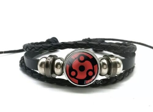 Naruto Anime Sharingan Bracelet Pick One Sasuke Kakashi Madara Obito Mangekyou