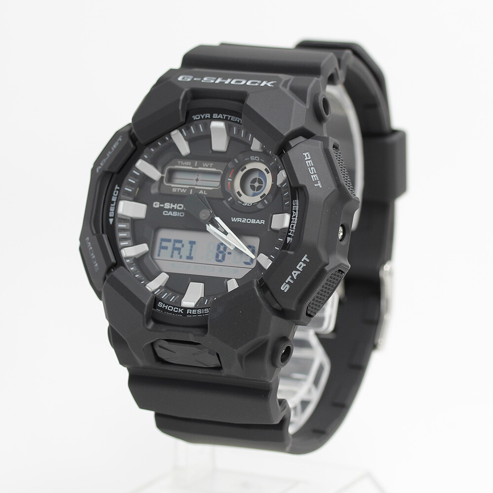 CASIO G-SHOCK GA-010-1A GA-010 GA Quartz Analog & Digital Black