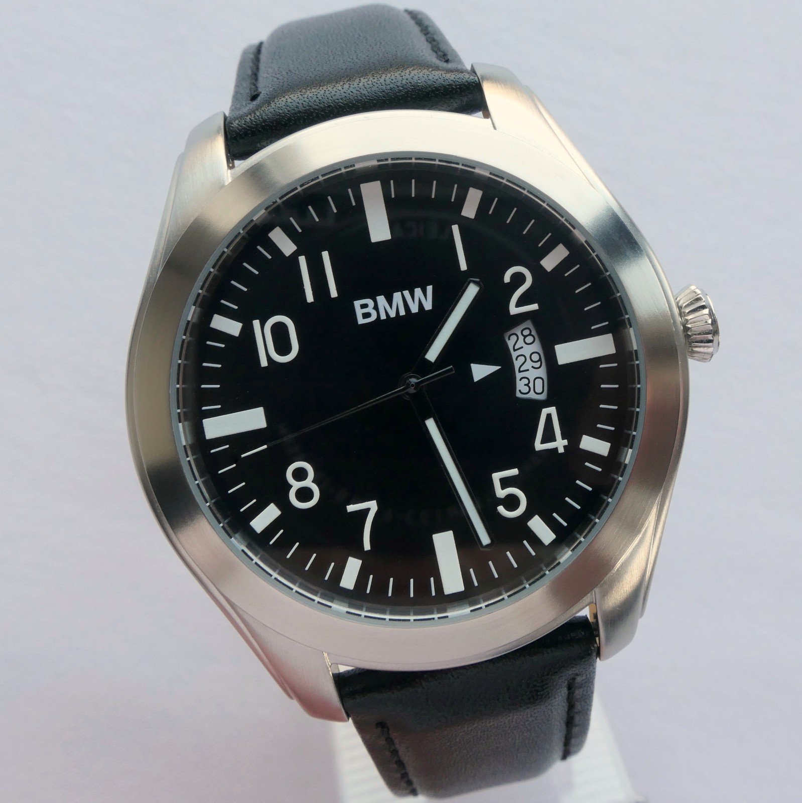 BMW Classic Pilot Racing Driver Sport Car Accessory Swiss Movement Luxury Watch