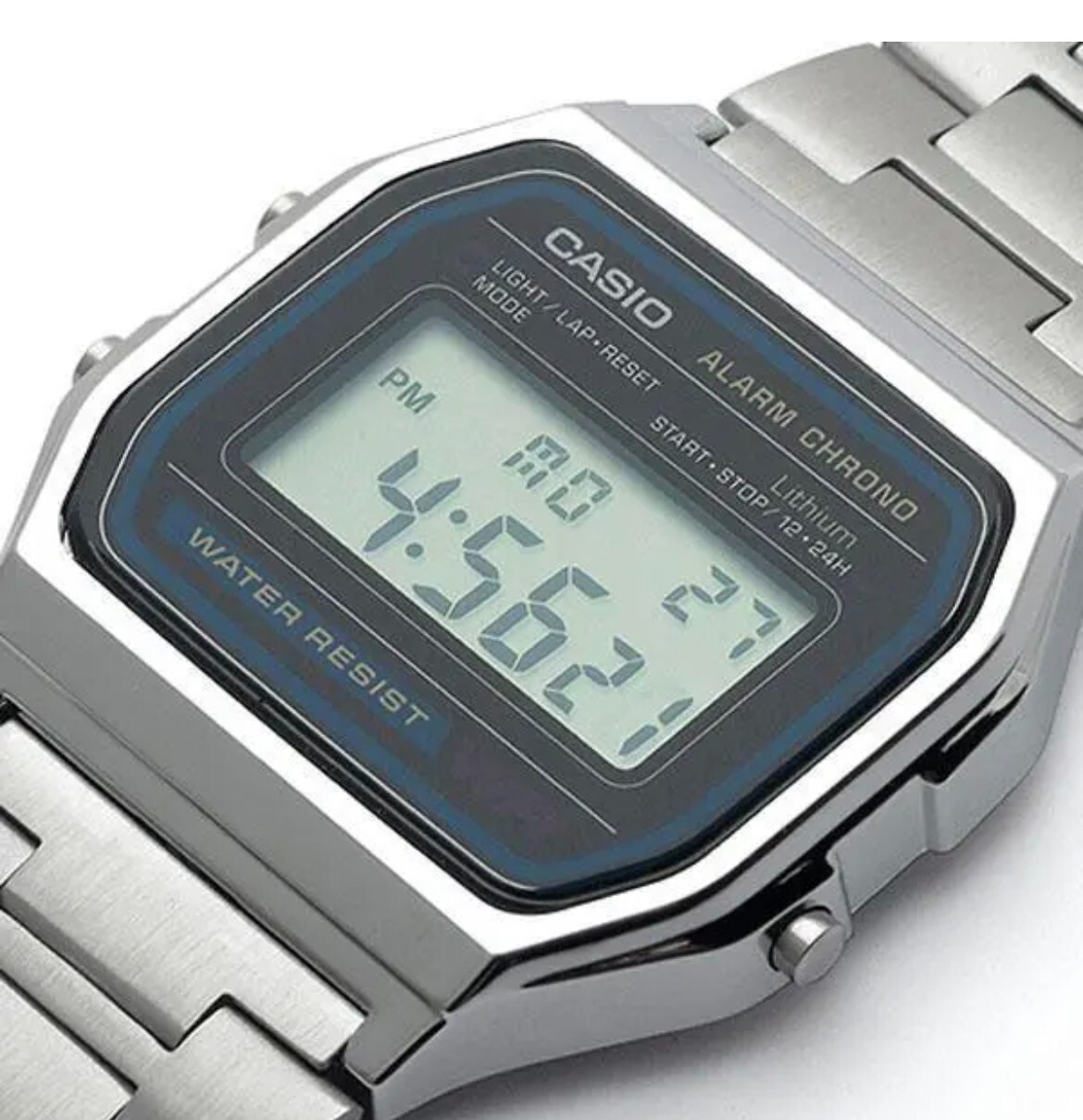 Casio Classic A158WA-1DF Wrist Watch for Men – Silver