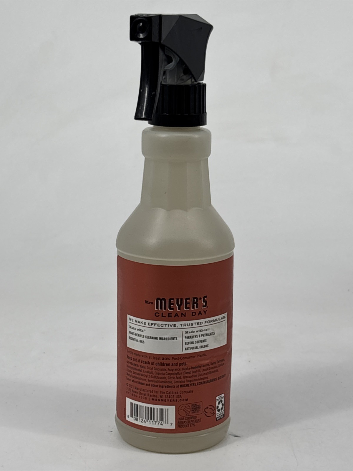 MRS. MEYER’S CLEAN DAY Multi-Surface Everyday Cleaner, 16 Fl Oz (Pack of 1)