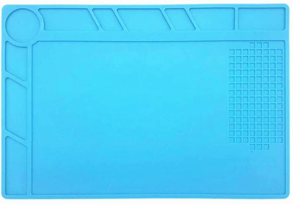Watchmaker’s Rubber Bench Matgnetic Mat Anti-Slip Pad Jewelry Watch Repair Tools