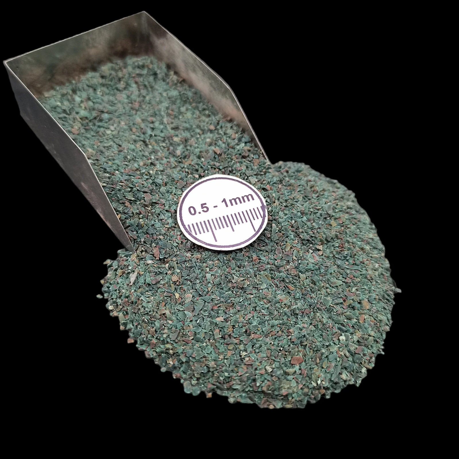 Moss Agate 0.5-1mm Crushed Gemstone for Resin Inlay Jewelry