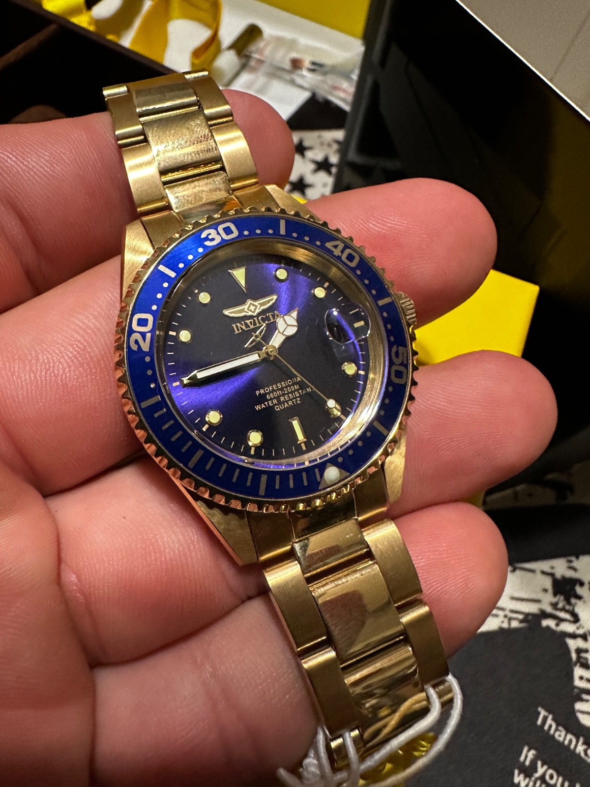 Invicta Pro Diver Men’s 2 Watch Bundle (1773) & (89370B)