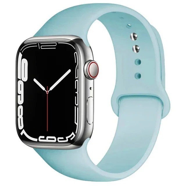 Silicone Narrow Sport Band for Apple Watch Series 11, 10, 9, 8, 7, 6, 5 SE