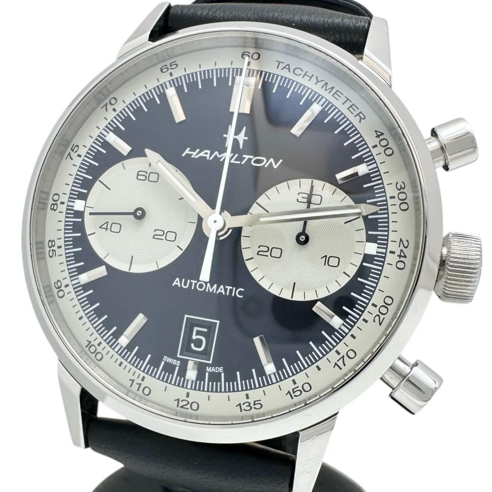 HAMILTON Intra-Matic 68 Chrono H38716731 Box/Owned American Classic Watches…