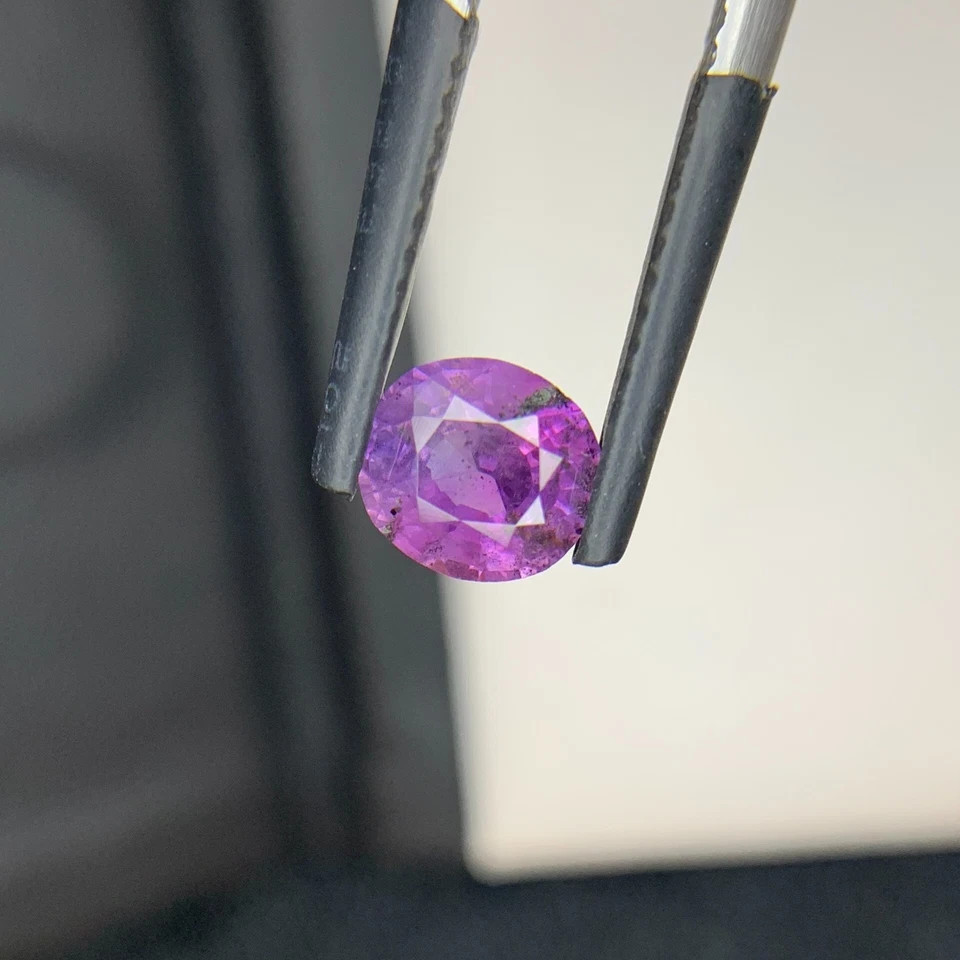 5 Ct Natural Corrundum Kashmir Sapphire Oval Shape Loose Gemstone