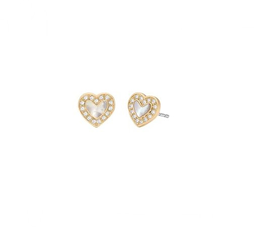 Michael Kors Women’s Gold-Tone Earrings and Necklace Gift Set MKJ8399SET BNIB