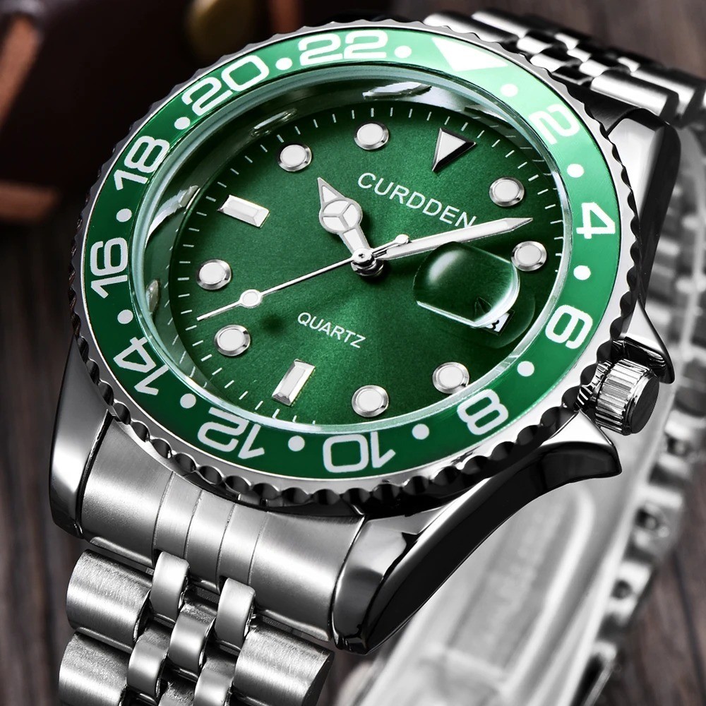 Men Famous Brand Watches Students Boys Fashion Stainless Steel Band Casual Calen