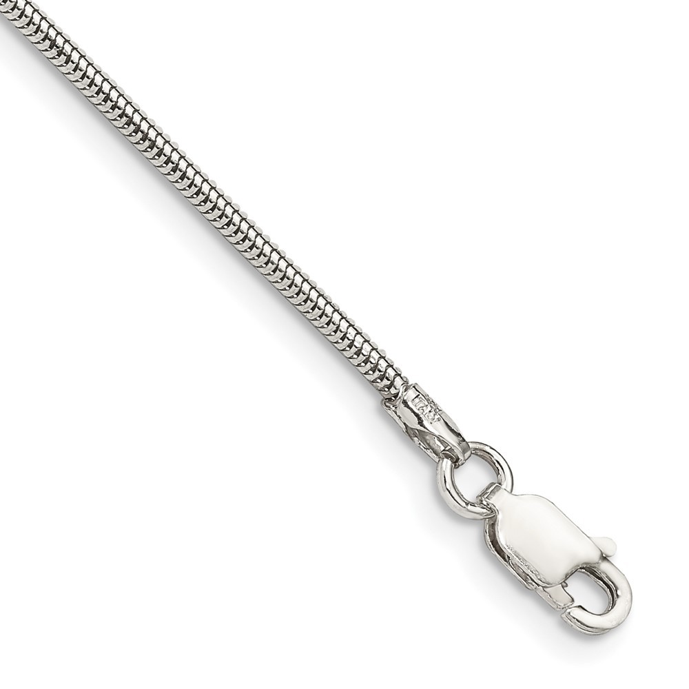 925 Sterling Silver 1-6mm Snake Chain Necklace 7-30 Inch Mens Womens