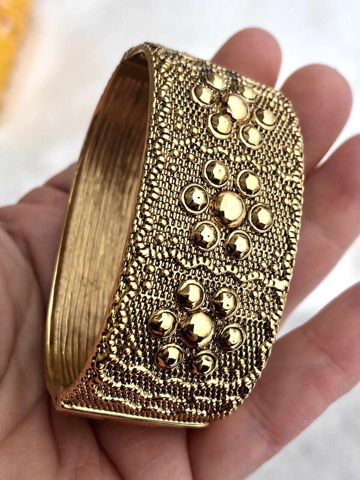 Kessaris Sparkling Crystal Rhinestones Gold Ladies Watch & Bracelet New In Box