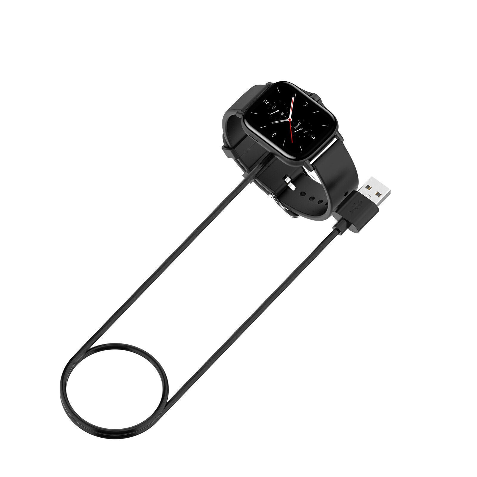USB Watch Charging Cable Charger Power Line for Amazfit GTS2 Mini/Pop Pro