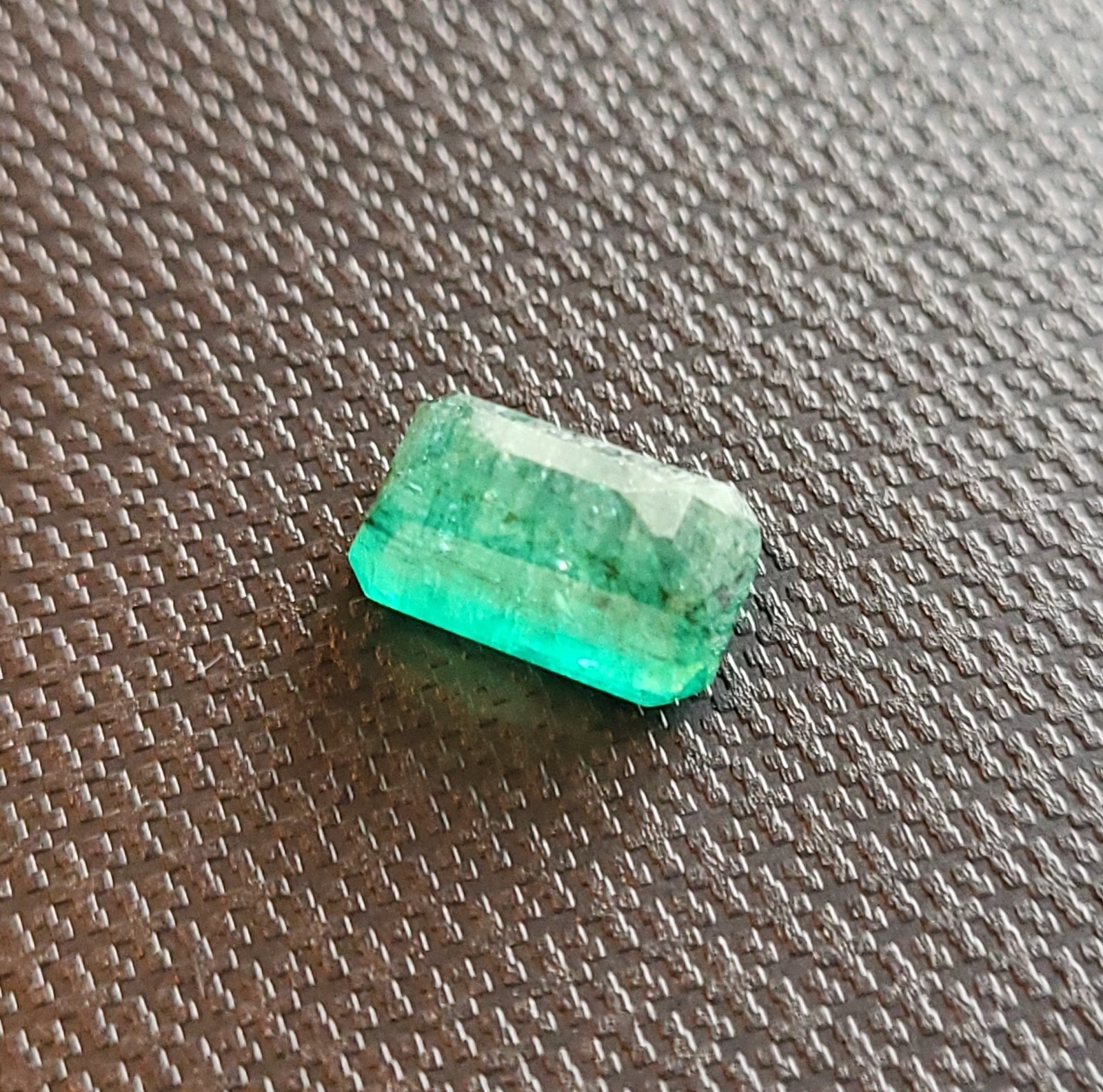 Stunning Ideal Dark Green Natural Untreated Certified Zambian Emerald 4.20ct