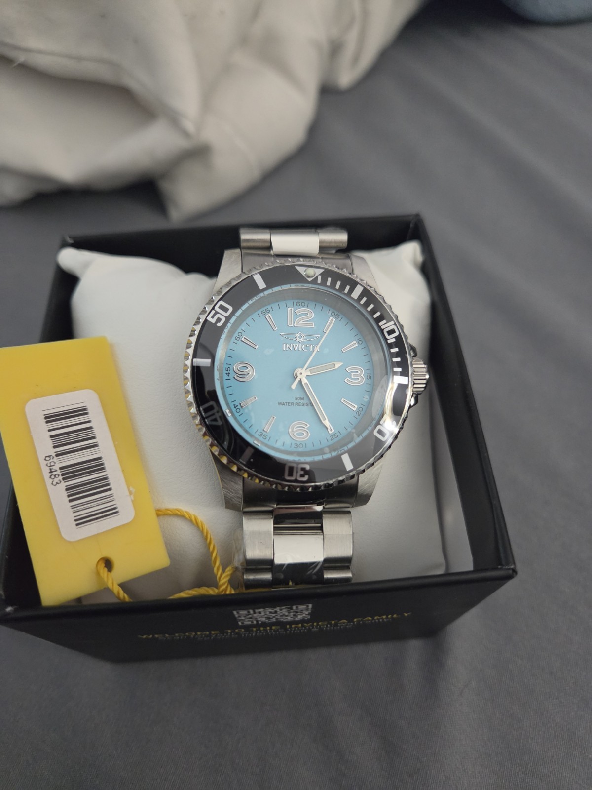 Invicta Specialty Men’s Watch 40mm-Steel (69483) Blue Dial NIB