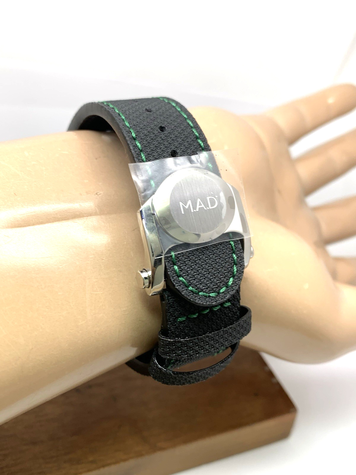 MB&F M.A.D Edition Men’s Watch Swiss Automatic Green Skeleton Dial Rubber Strap