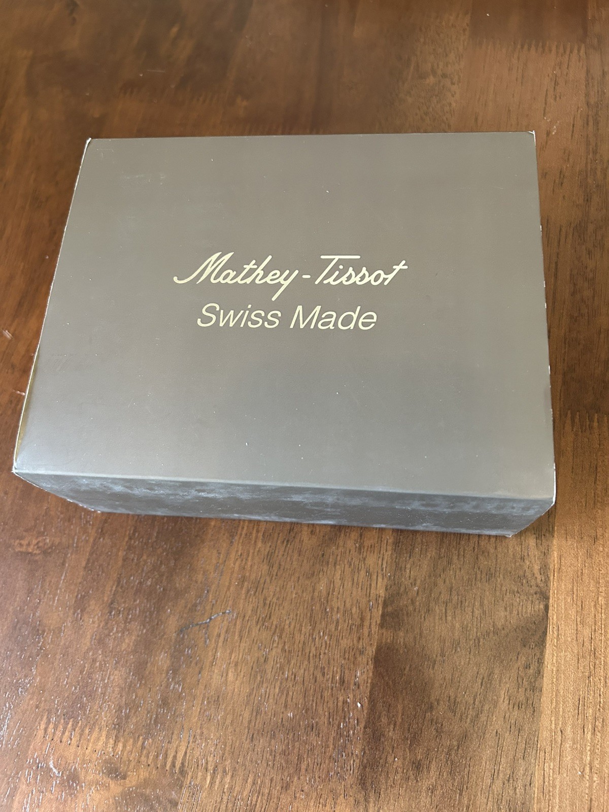 Mathey-Tissot City Auto Watch White Dial 28 jewels