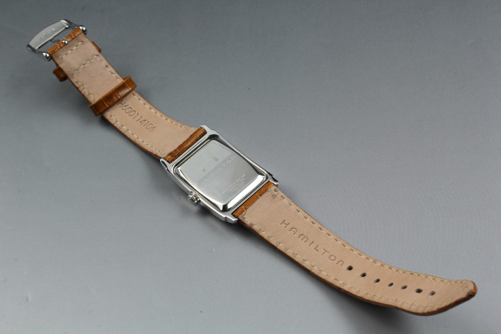 [Near MINT] Hamilton Ardmore H114110 24mm White Dial Quartz Unisex Vintage Watch