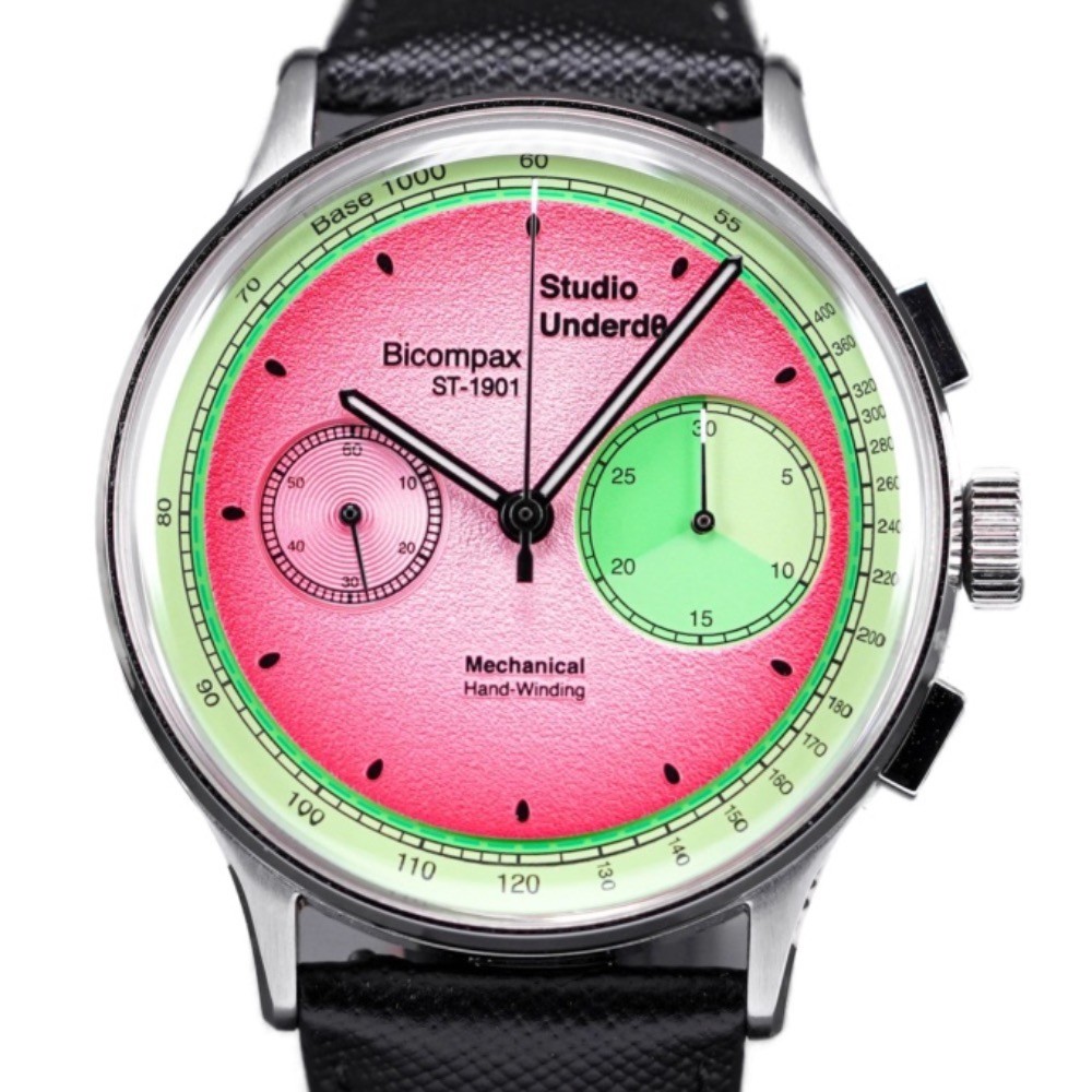 Studio Underdog Watermelon Gen2 Series Chronograph – Mint Unworn Full Set UK