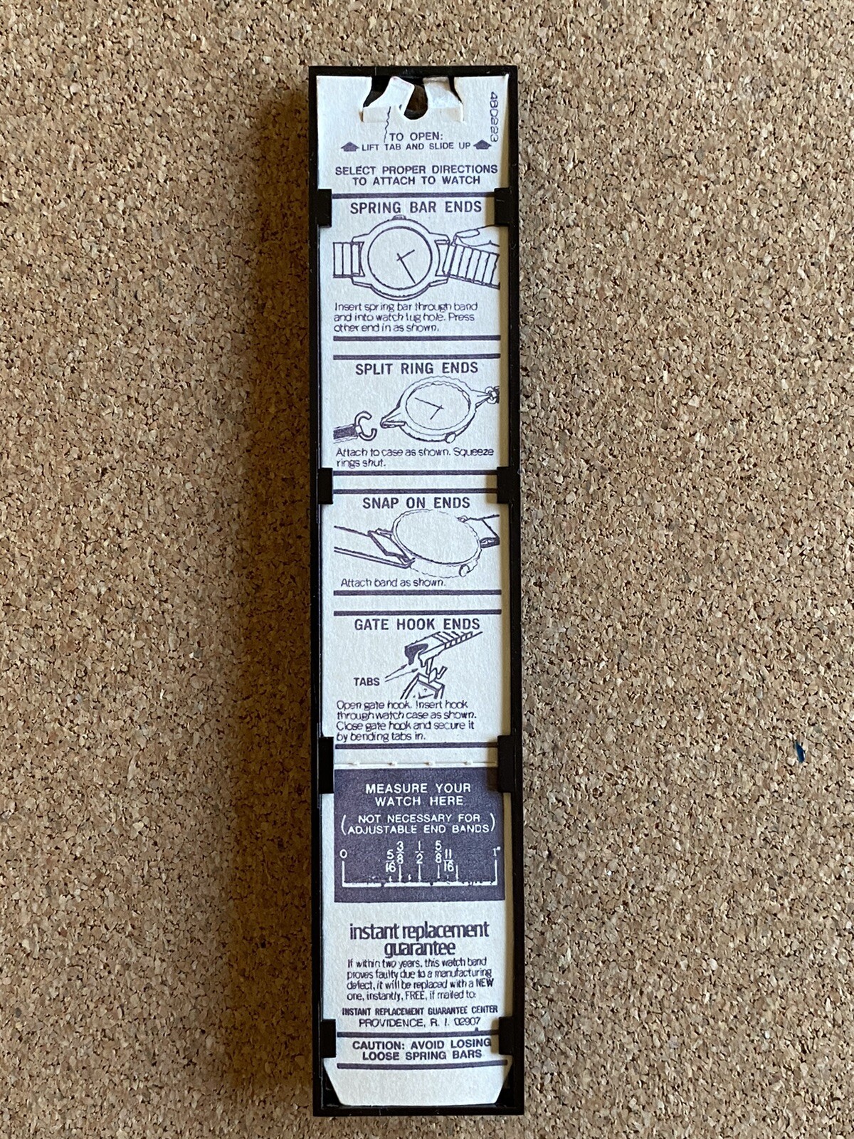 Vintage TIMEX ULTRA TWIST ADJUSTABLE WATCH BAND LE-96 Women’s 1/4″ NOS Silver