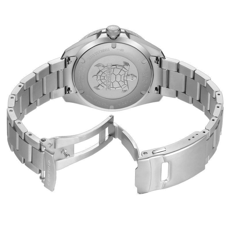 Certina DS-X GMT 41.2mm Grey Dial Men’s Watch C0474521108101